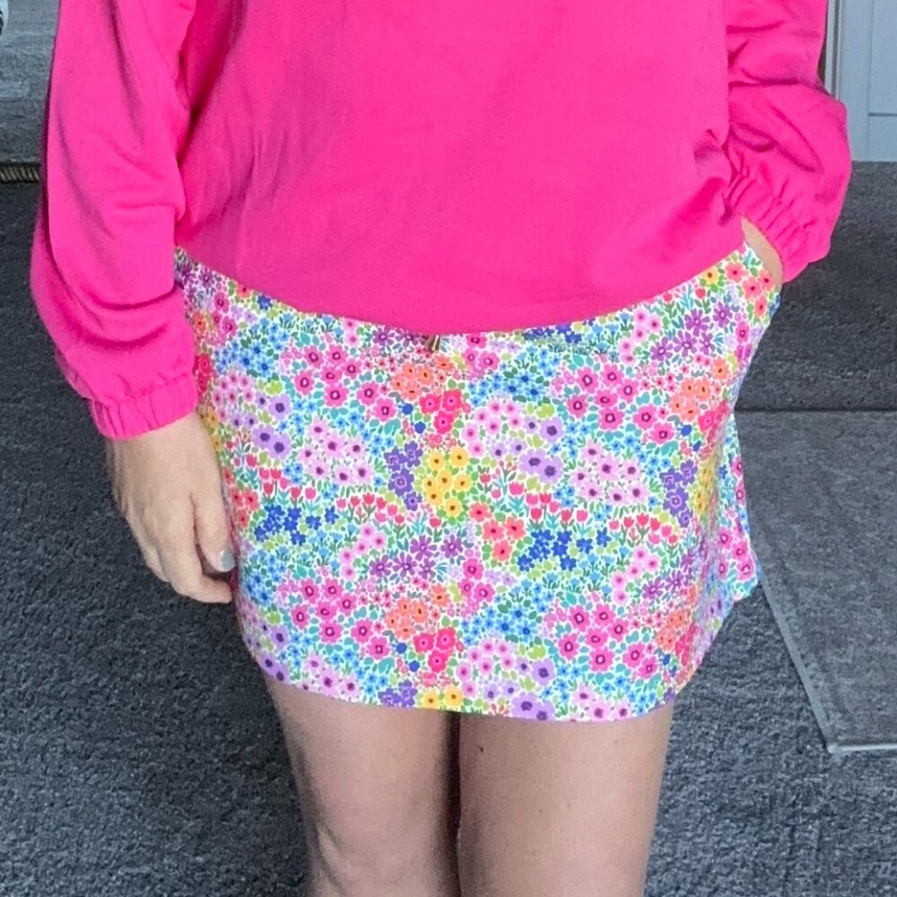 Jess Lea Printed Skort NWT  Size Small